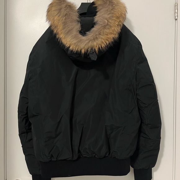Mackage Down Bomber with Natural Fur - Picture 2 of 9